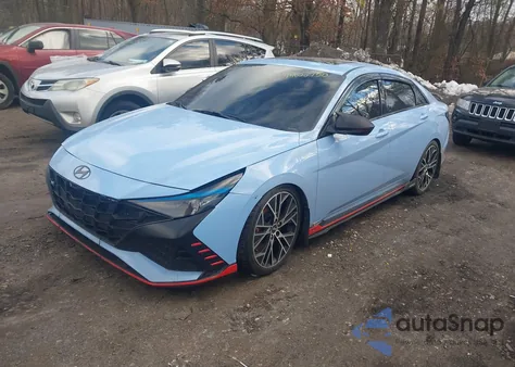 2023 Hyundai Elantra N from USA, damaged, VIN KMHLW4AKXPU012299